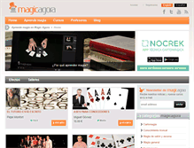 Tablet Screenshot of magicagora.com